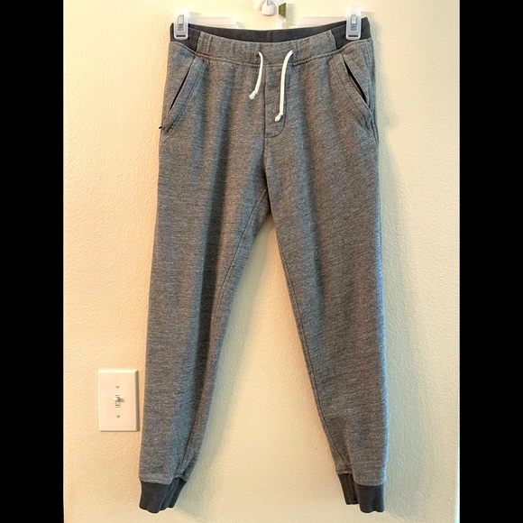 J.CREW Knit Goods Men’s Grey Joggers size Small Slim - Picture 2 of 9